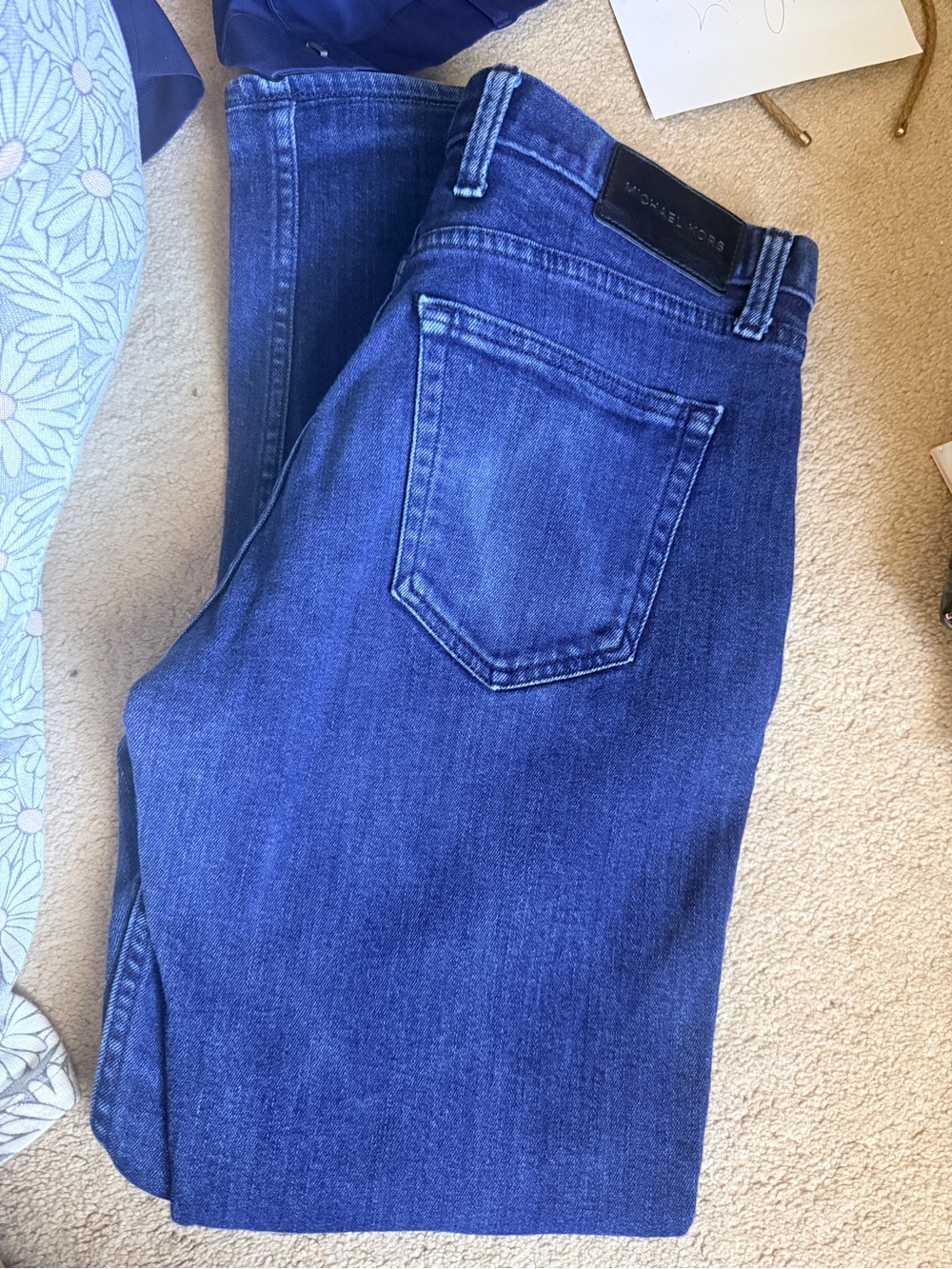 Michael Kors Dark Blue Denim Jeans